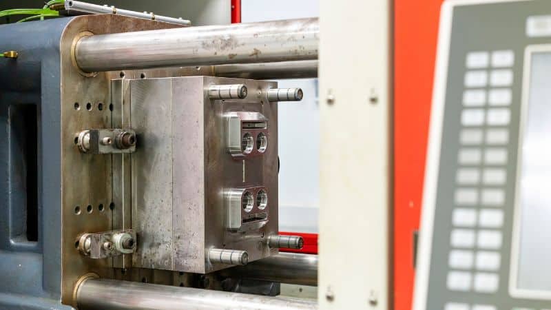 a mounted high pressure die casting mold