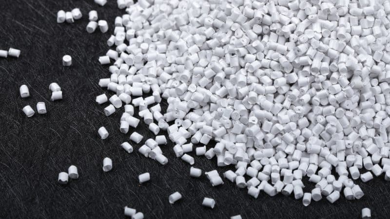white plastic pellets for electroplating