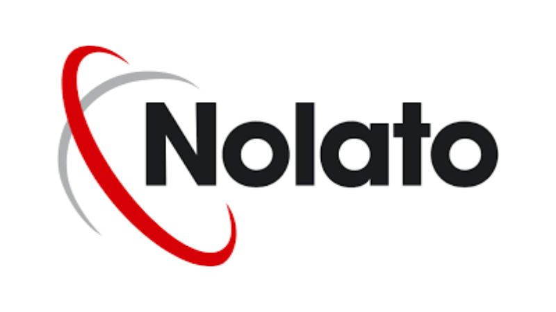 a logo of Nolato