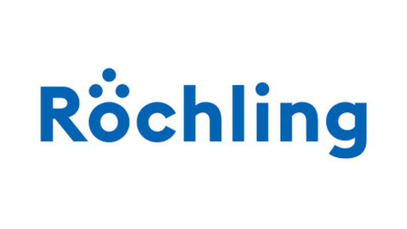 a logo of rochling