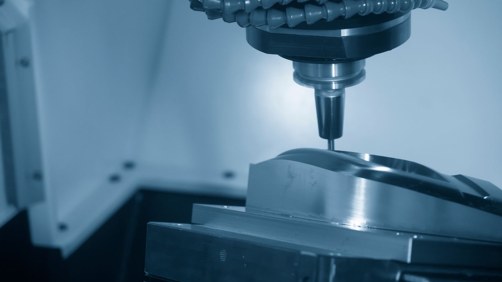 the production of a micro injection mold with CNC machining