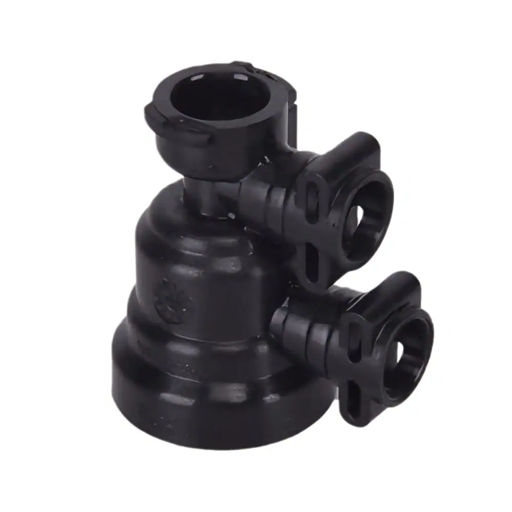 High-temperature injection mold component made of durable black material, designed for precision in high-temperature plastic injection molding processes.