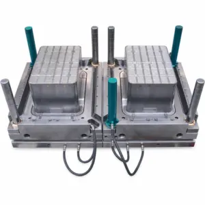Two-Cavity 538 × 358 × 240 mm Crate Mould