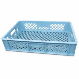 600 × 400 × 120 mm Low-Profile Crate Mould