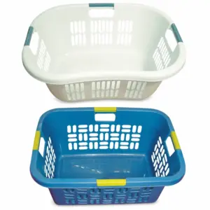 Four-Handle Rectangular Laundry Basket Mould