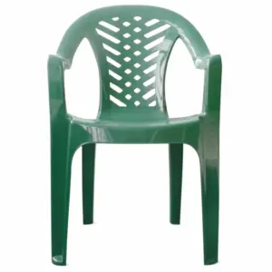 Chevron-Back Plastic Armchair Mould