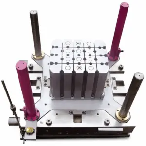 Segmented-Slide Cola Crate Mould
