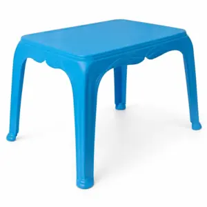 Decorative-Edge Square Plastic Table Mould