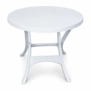 Decorative-Leg Round Patio Table Mould