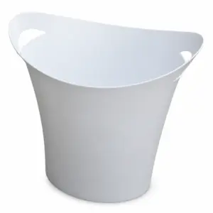 Flared Open-Top Waste Bin Mould