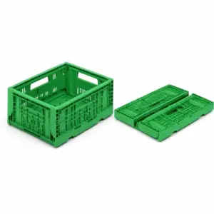 Collapsible Sidewall Crate Mould