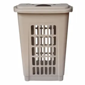 Lidded Rectangular Laundry Hamper Mould
