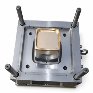 Compact Square Paint Pail Core Mould