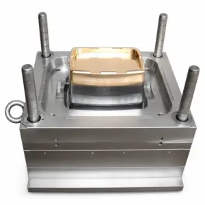 Square Paint Bucket Core-Side Mould