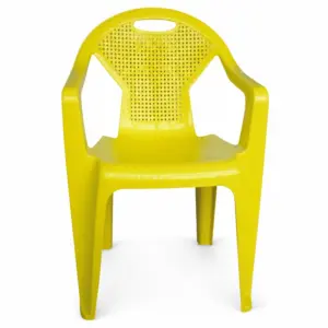 Perforated-Back Plastic Armchair Mould