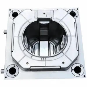 Round Waste Bin Deep-Cavity Mould