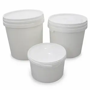 Three-Size Round Paint Pail Mould Family