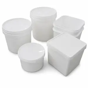 Round and Square Paint Container Mould Family