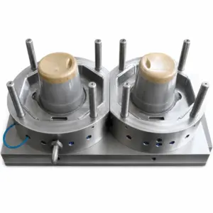 Two-Cavity Round Paint Bucket Body Mould