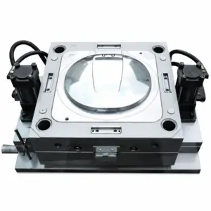 Round Pedal Waste Bin Injection Mould