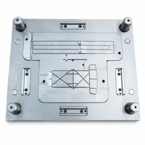 Square Waste Bin Lid Injection Mould