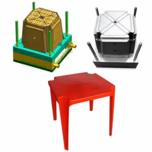 Square Plastic Tabletop Injection Mould