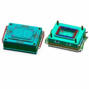Compact Storage Box and Lid Mould Set