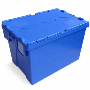 Interlocking Split-Lid Storage Tote Mould