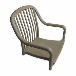 Tubular-Back Plastic Armchair Mould
