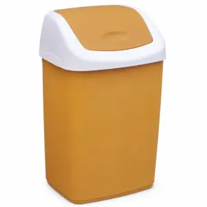 Two-Tone Tapered Swing-Top Bin Mould