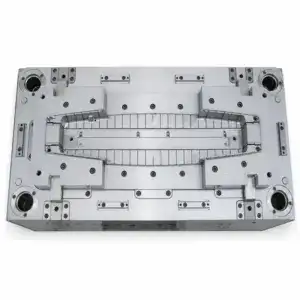 High-precision deep circular refrigerator liner injection mould for manufacturing cooling components with detailed features and durable construction.