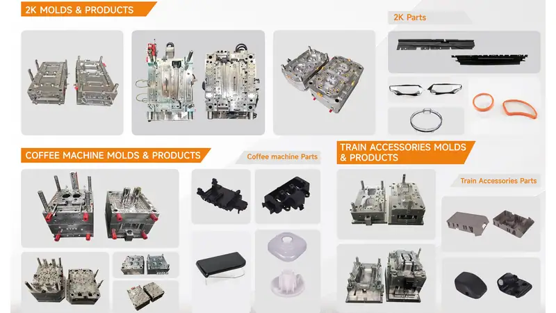 Moldie showcases advanced plastic molding solutions and equipment at Fakuma 2026, highlighting innovative 2K molds, coffee machine molds, and train accessories molds for industrial applications.